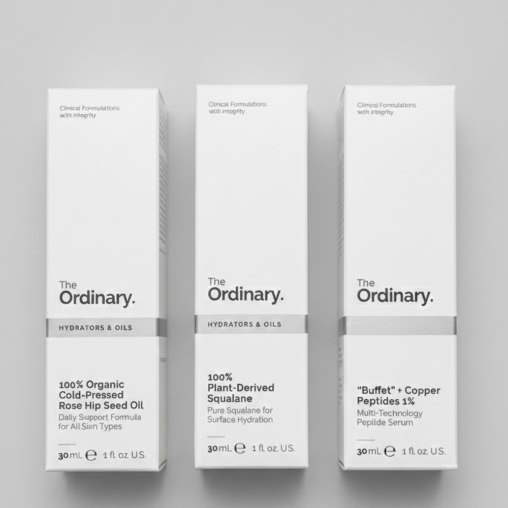 🆕 3x THE ORDINARY SKINCARE SERUM SET OF 3